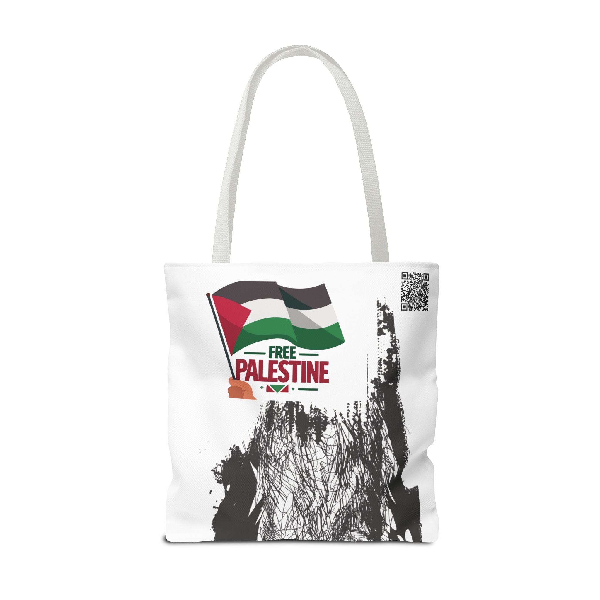 Free Palestine Protest Tote | Eco-Friendly Statement Bag
