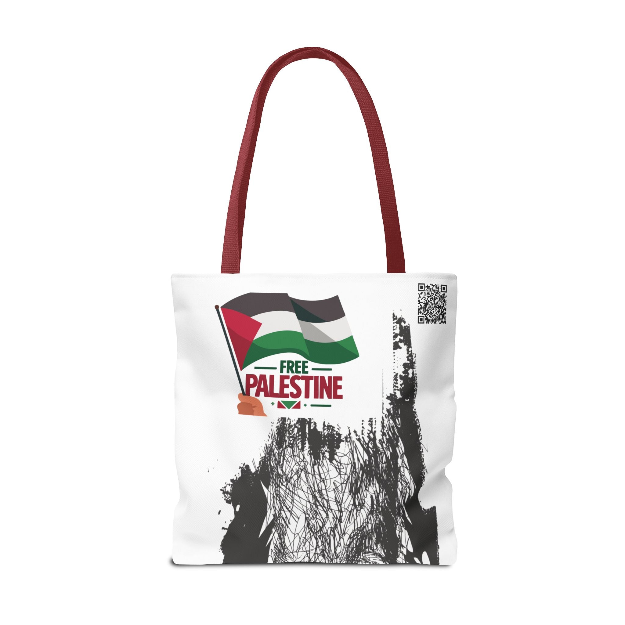 Free Palestine Protest Tote | Eco-Friendly Statement Bag