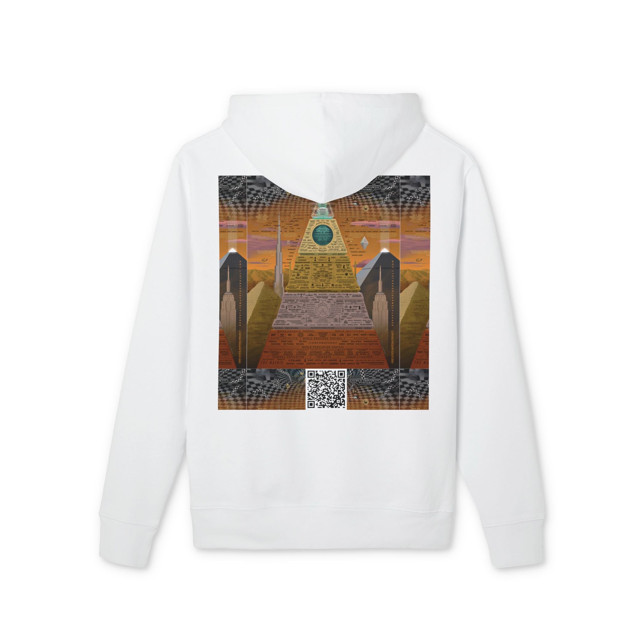 Awakening Pyramid Unisex Hoodie | Brushed Cotton Streetwear