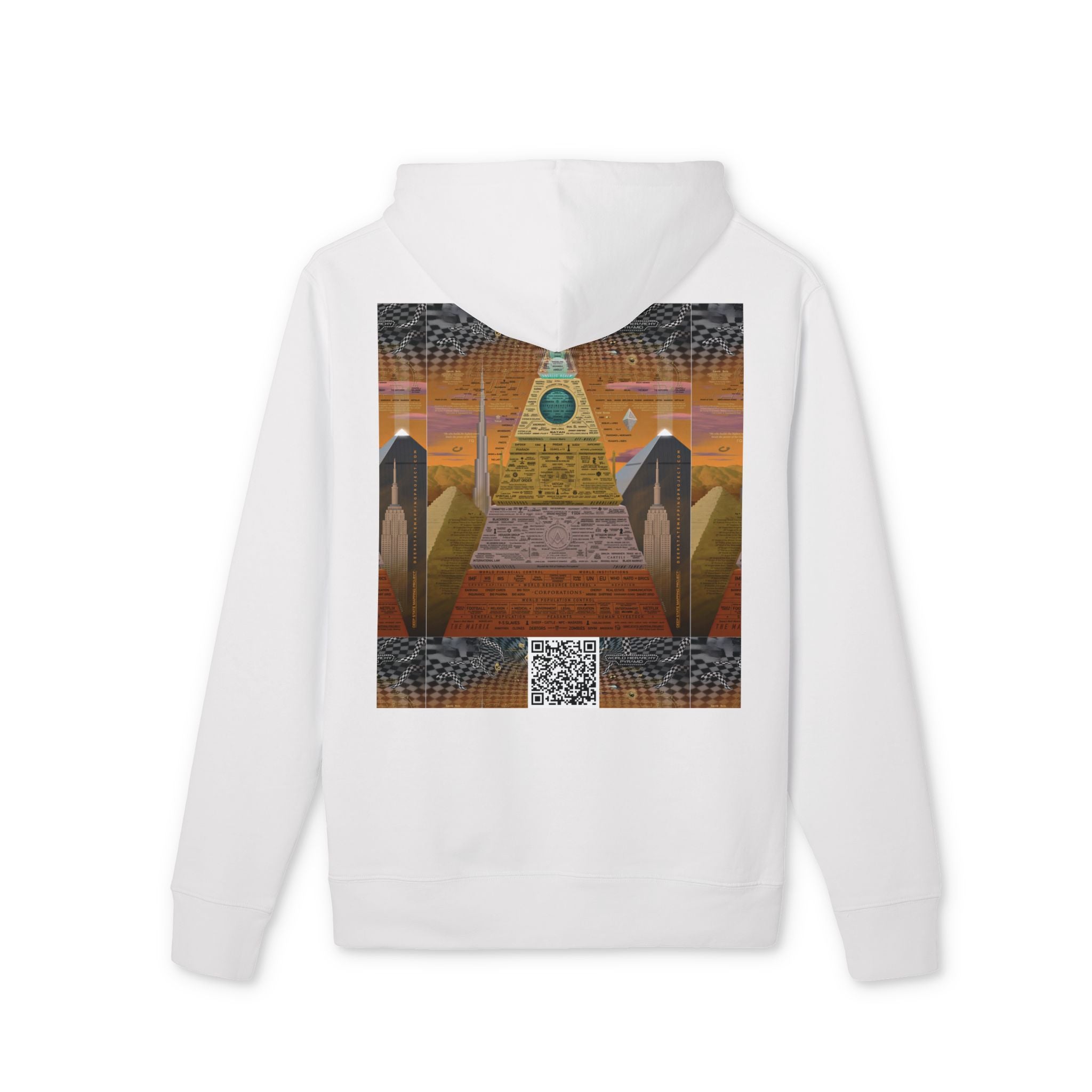 Awakening Pyramid Unisex Hoodie | Brushed Cotton Streetwear