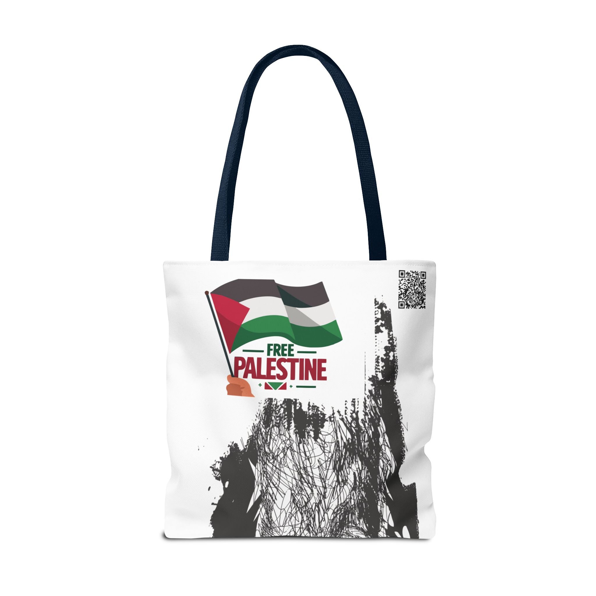 Free Palestine Protest Tote | Eco-Friendly Statement Bag